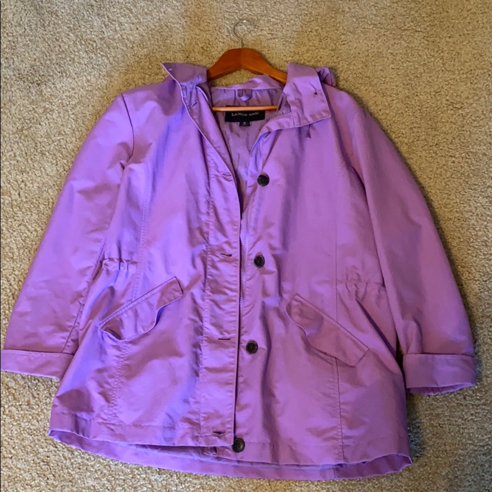 Lands’ End Raincoat